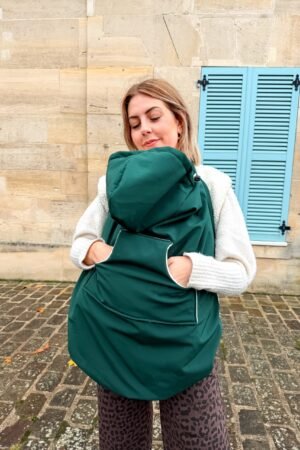 EN STOCK - Couverture de portage imperméable vert sapin