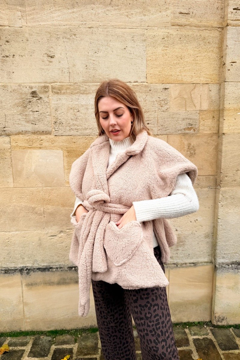 Poncho femme