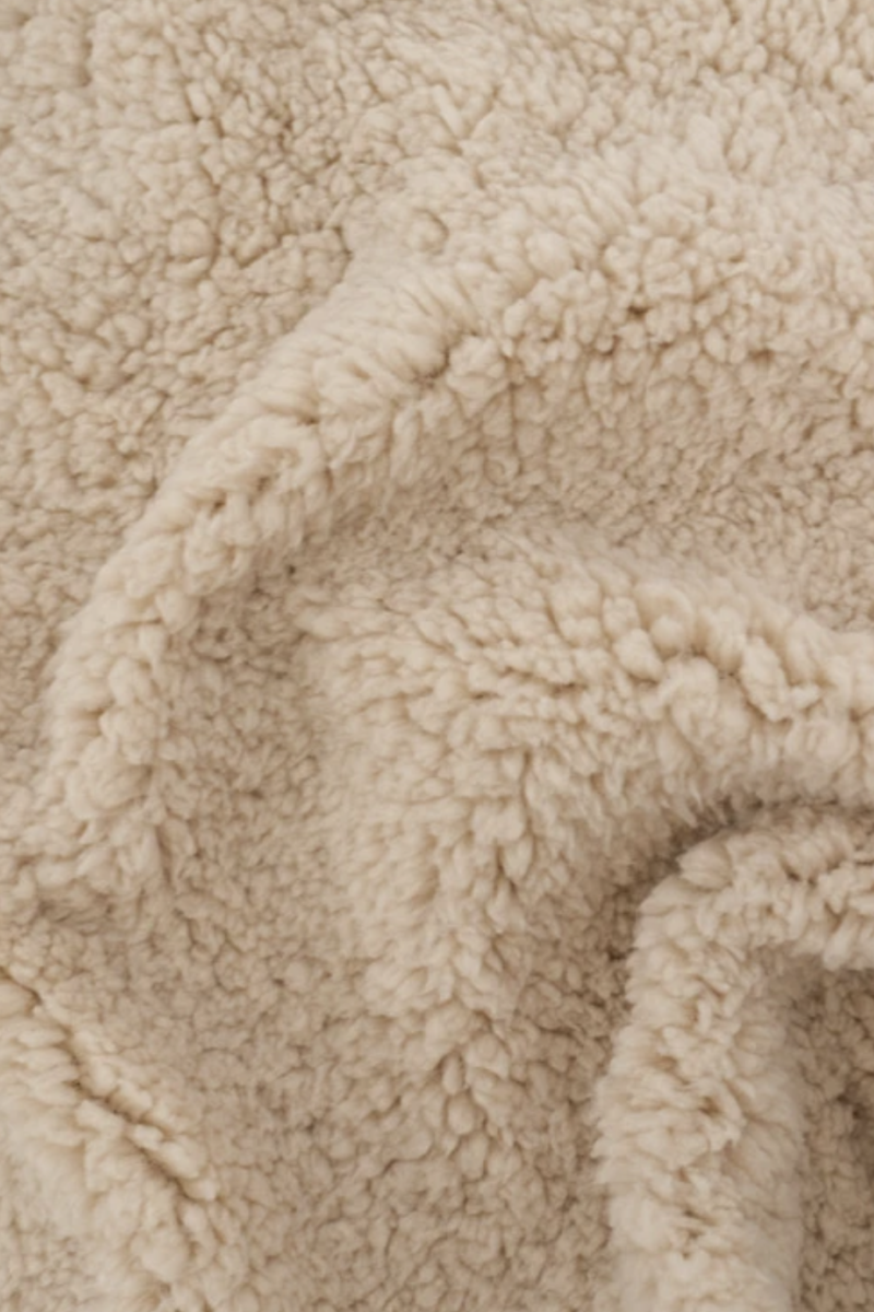 Tissu sherpa ourson