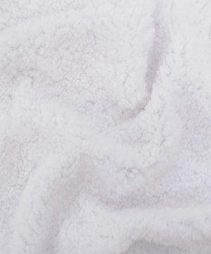 Tissu sherpa blanc
