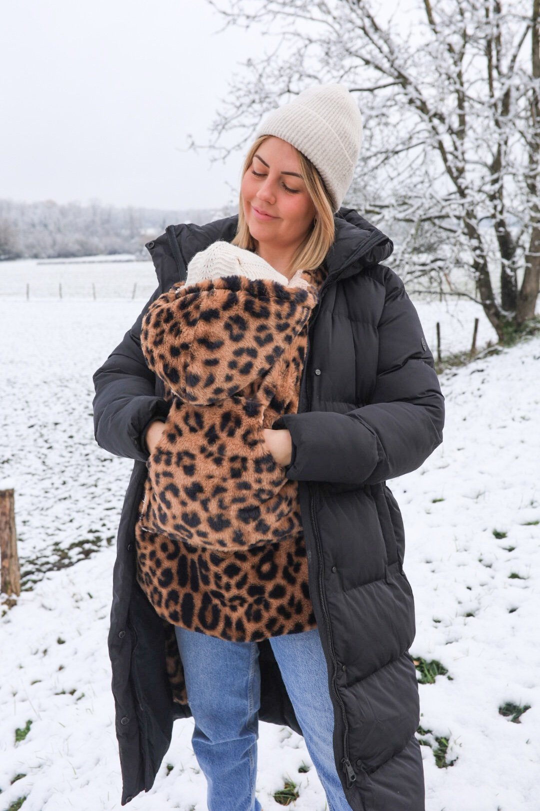 Couverture de portage rabbit léopard