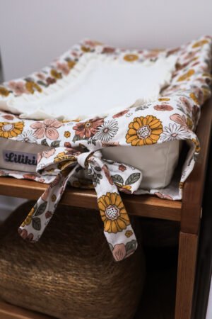 Housse matelas à langer froufrou Aria