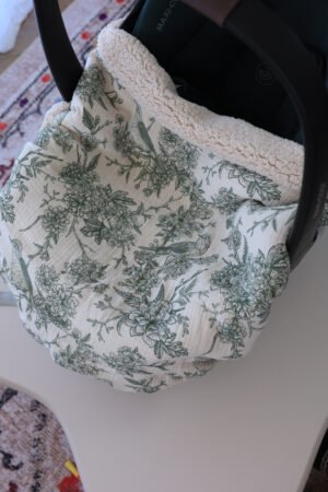 Couverture de cosy bird vert