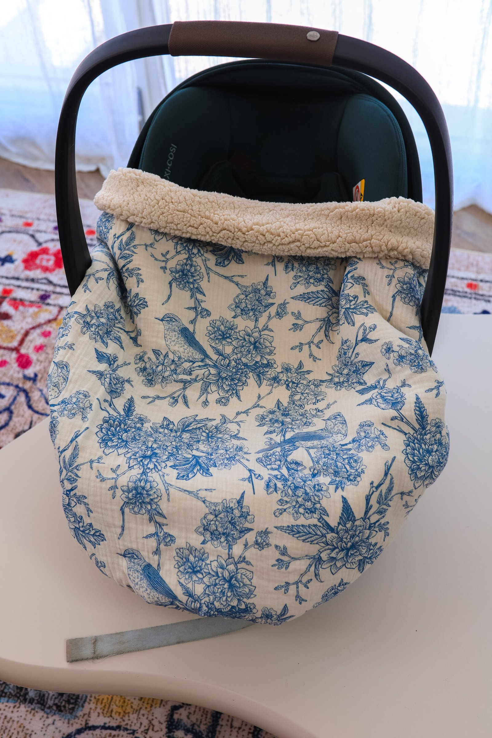 Couverture de cosy bird bleu – Image 2