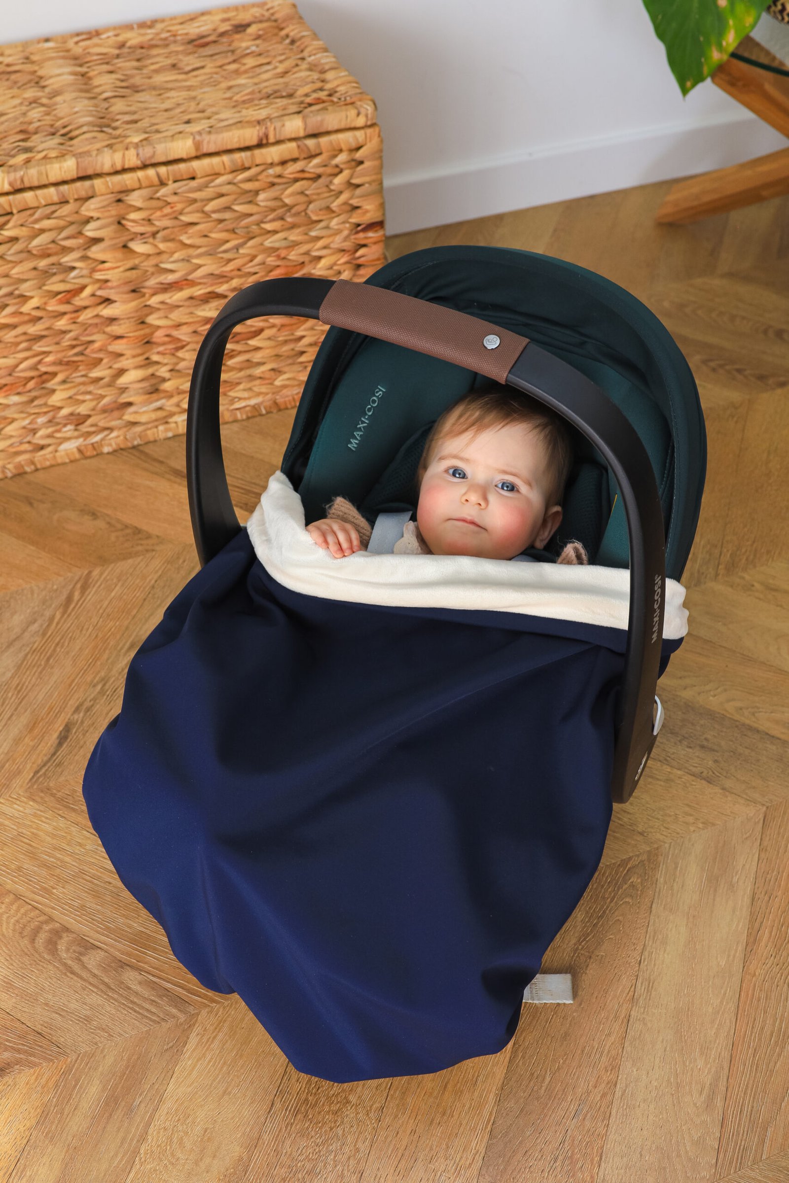 Couverture de cosy imperméable bleu – Image 4