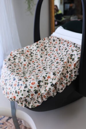 Couverture de cosy imperméable léopard