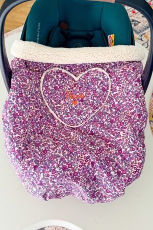 Couverture de cosy fleuris Ines