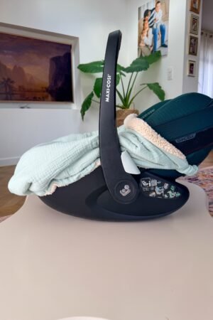 Couverture de cosy vert menthe