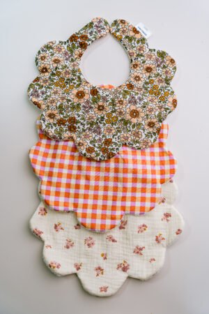 Lot de 3 bavoirs Octavie