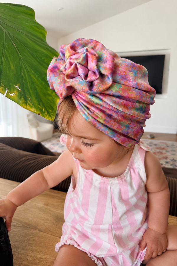 Turban fleur anti uv Nour