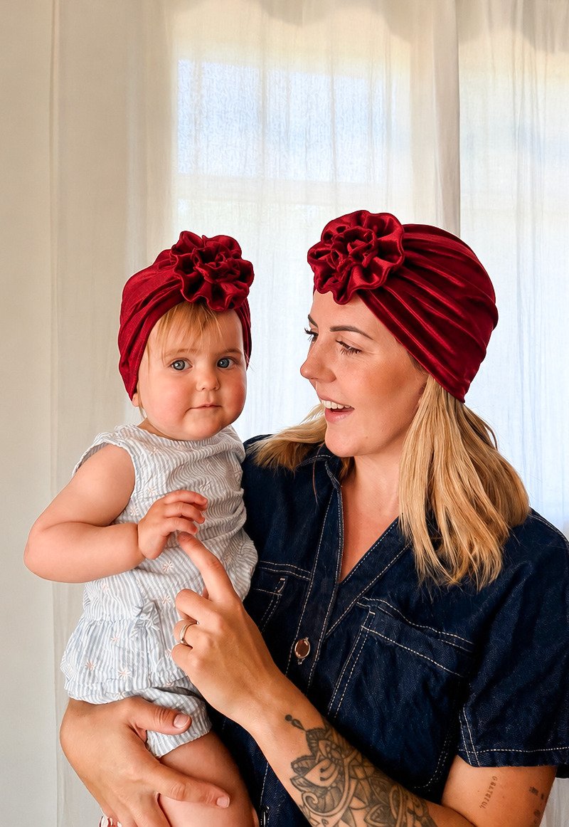 Turban fleur Hayes