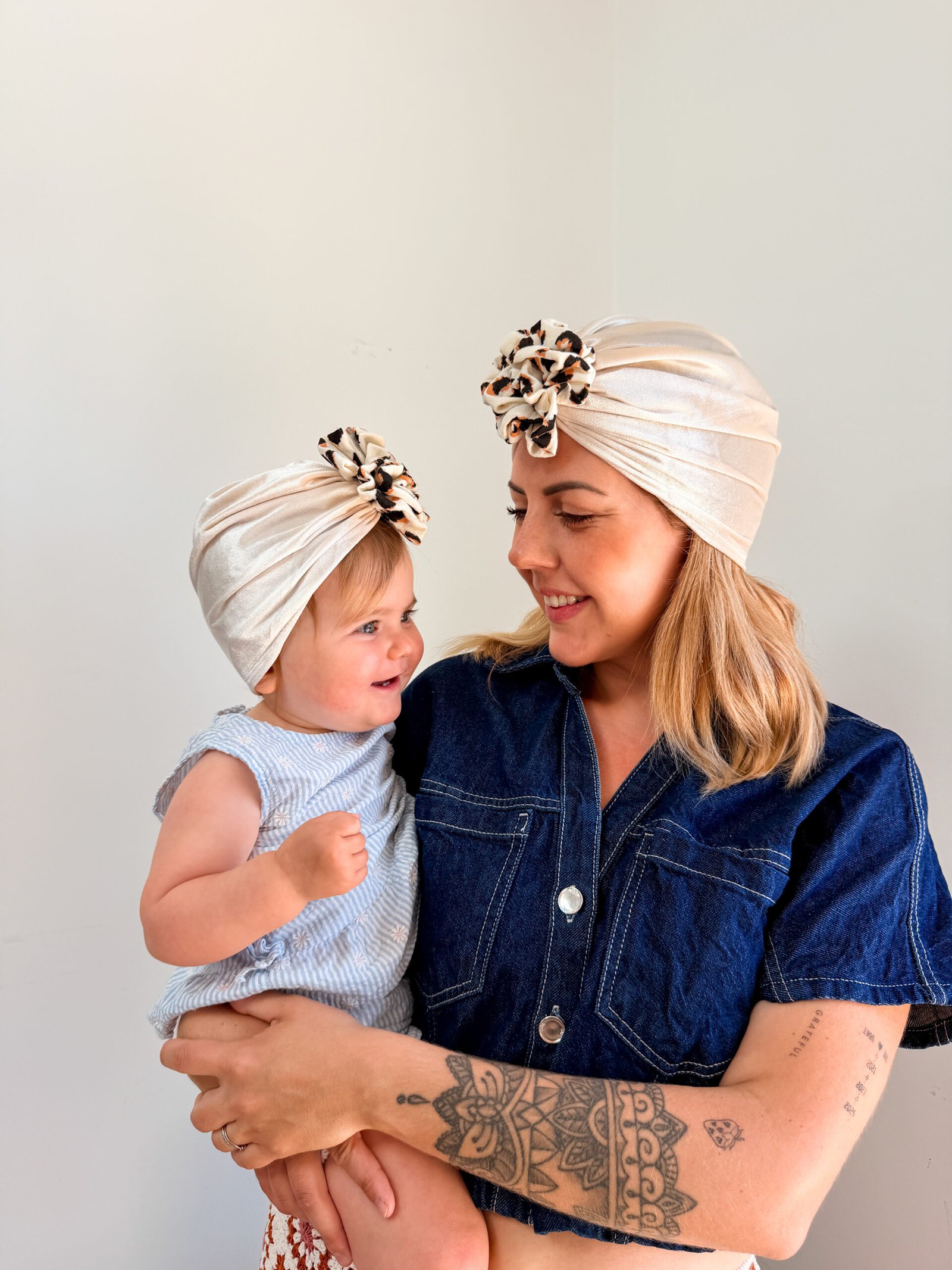 Turban fleur Peyton – Image 2
