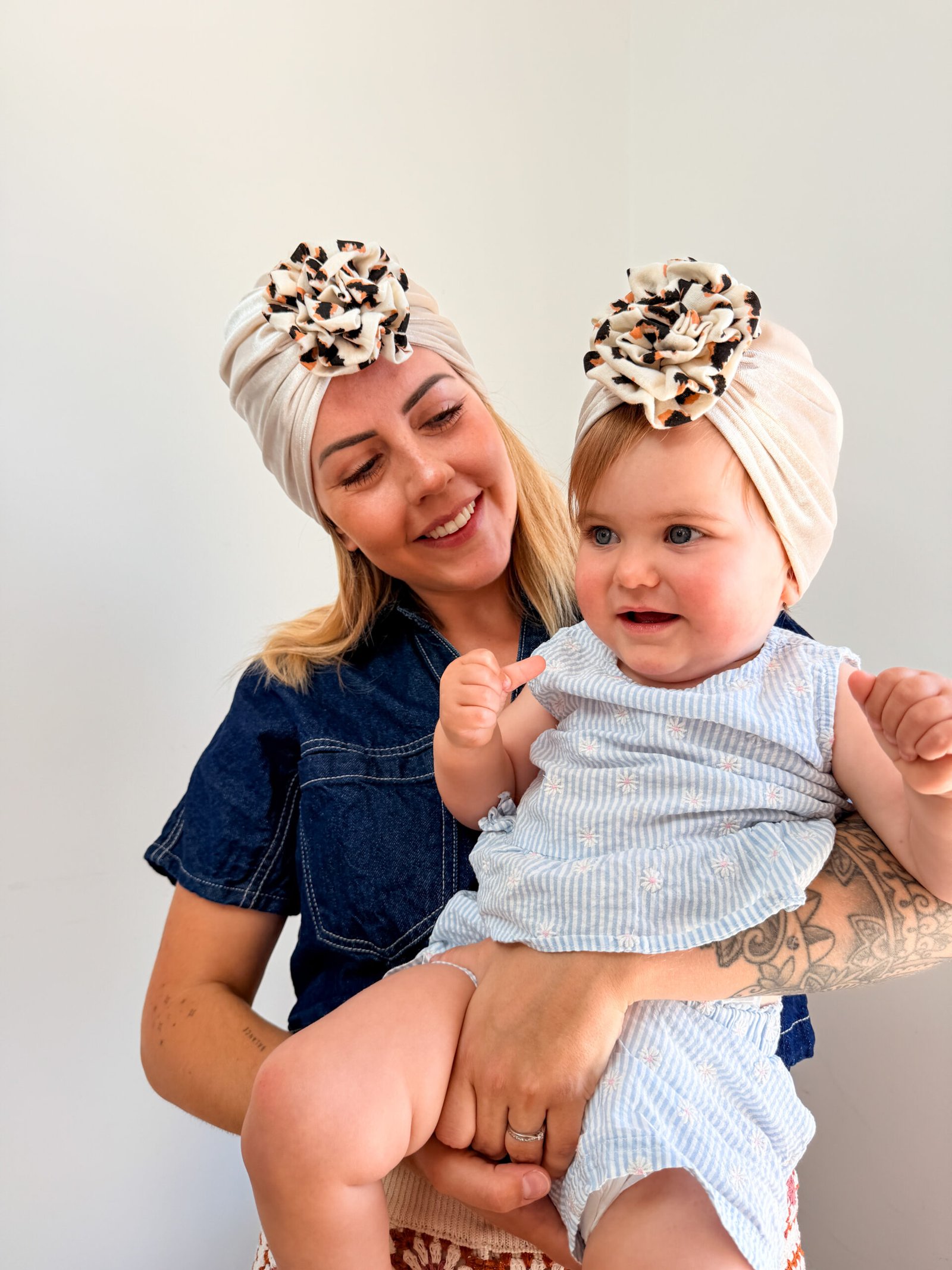 Turban fleur Peyton