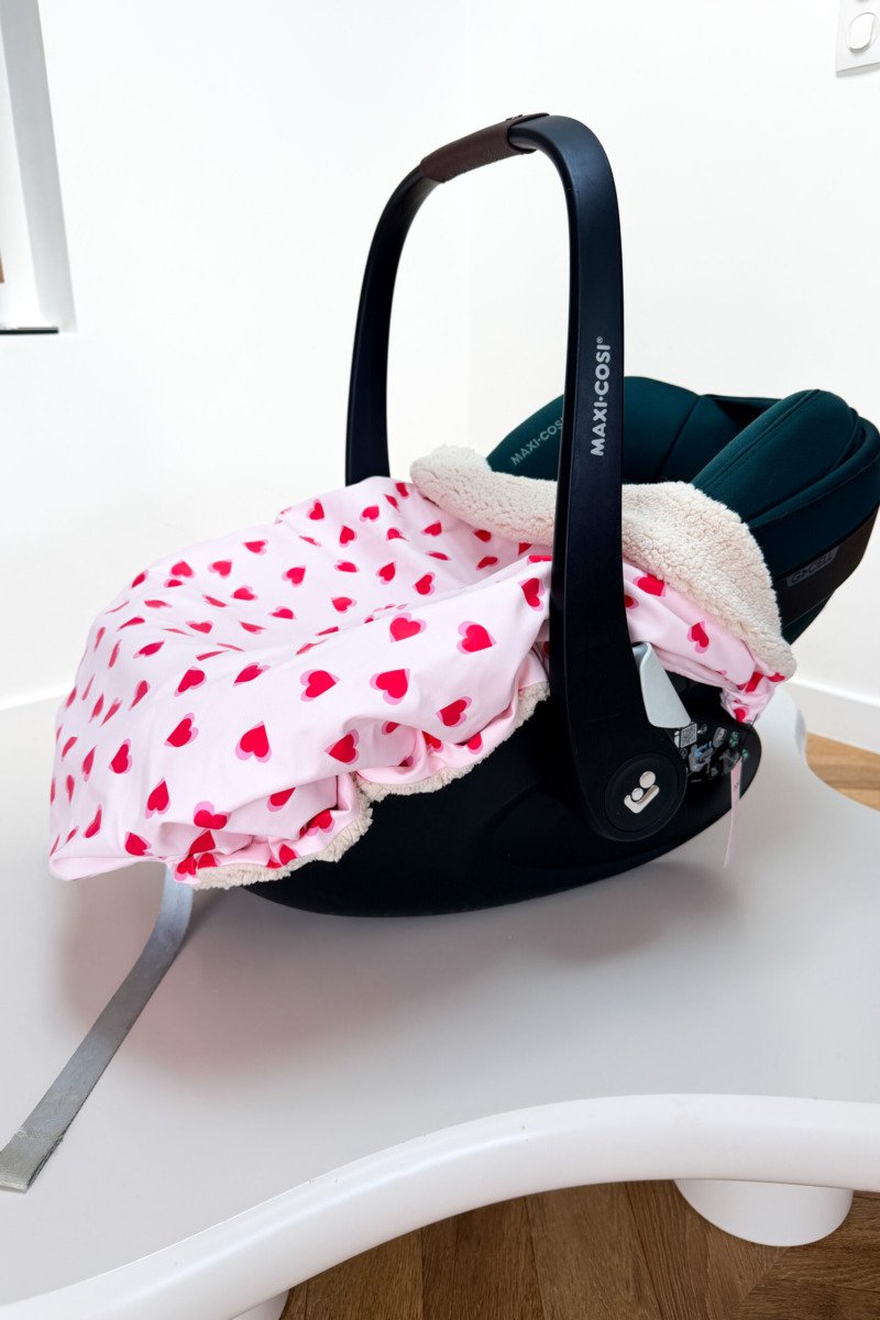 Couverture 3 en 1 imperméable koeur