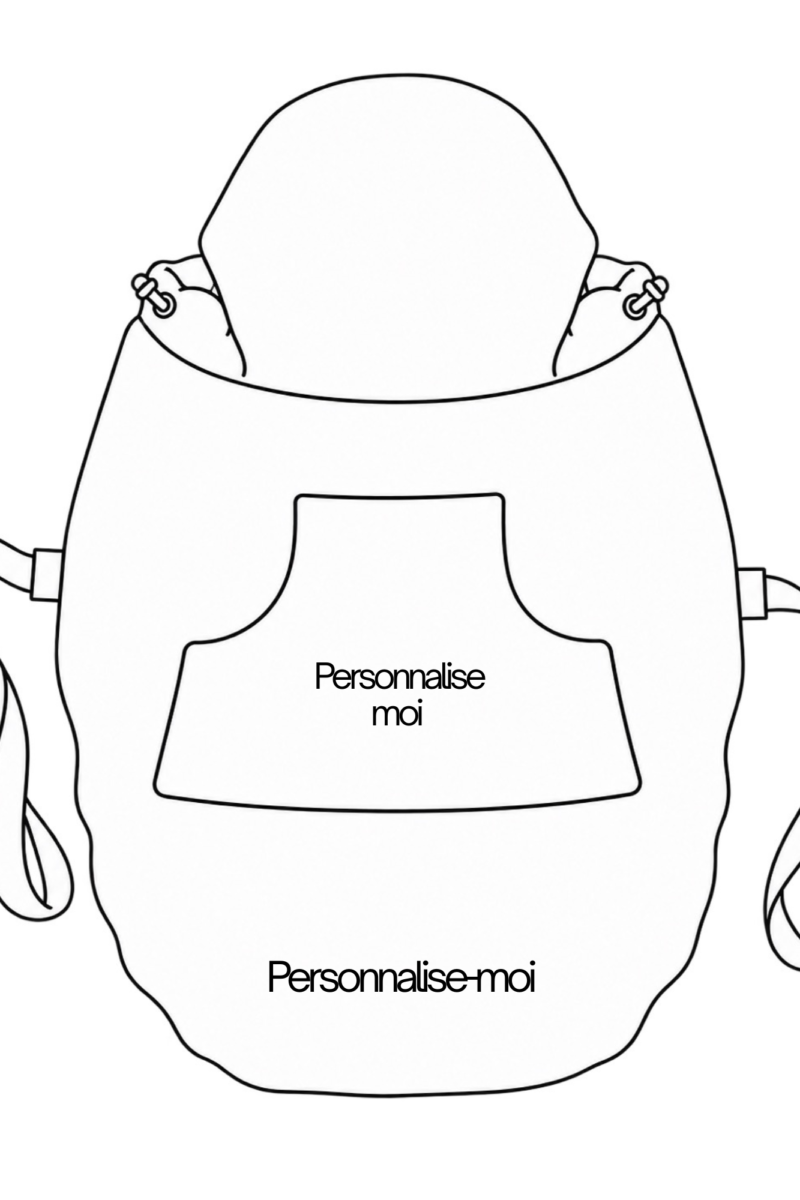 Couverture de portage imperméable à personnaliser