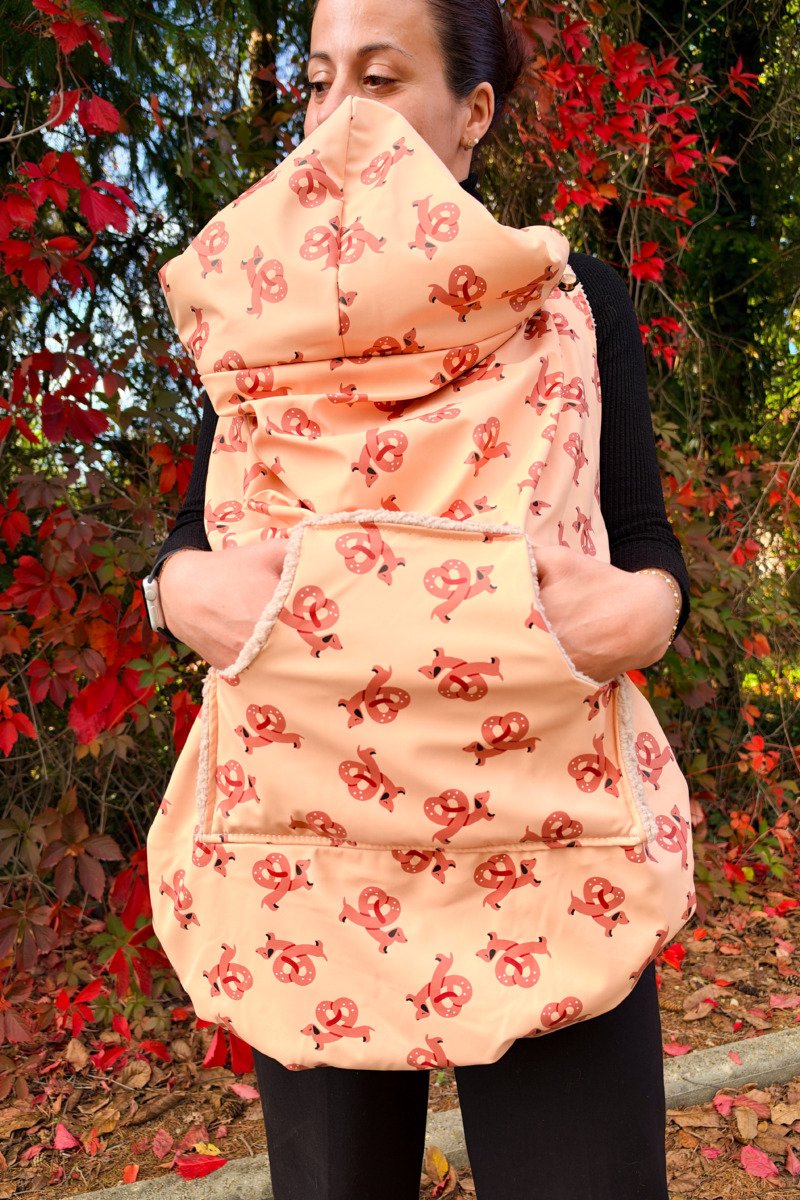 Couverture de portage imperméable teckel